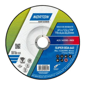 Disco Desb. Acero 4-1/2 Norton Bda640 Gu