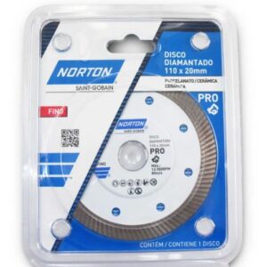 Disco Continuo 4-1/2 Norton Pro Diamantado Gu